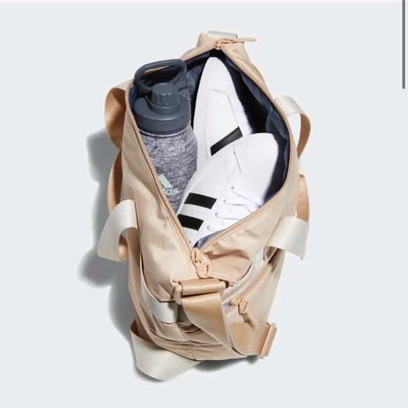 Adidas Originals Puffer Tote in Magic Beige - Picture 2 of 9